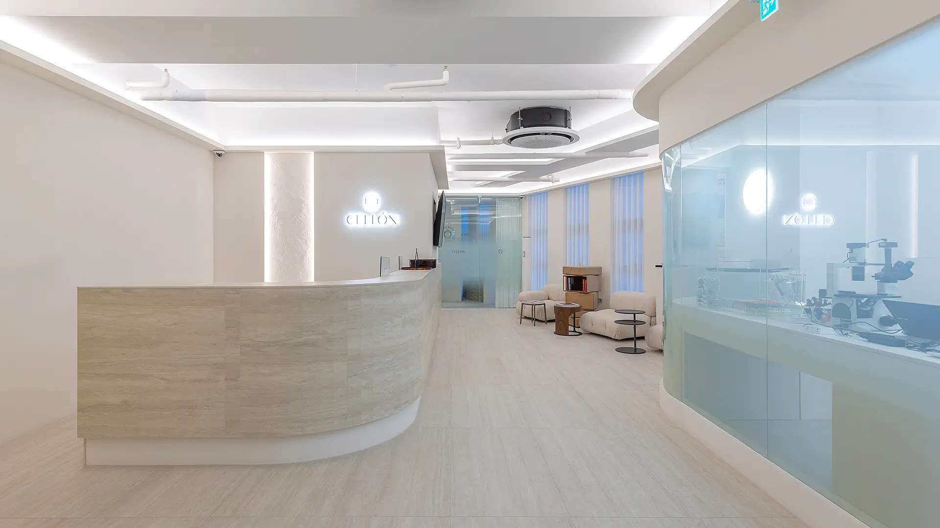 Cellon Clinic reception